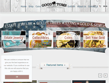 Tablet Screenshot of goodoletom.com